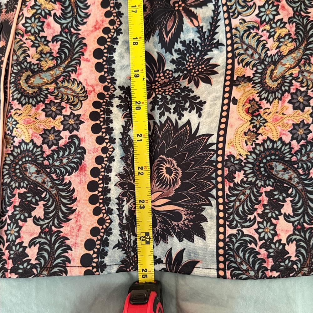 Sandro Pink and Black Floral Blouse - Picture 10 of 11